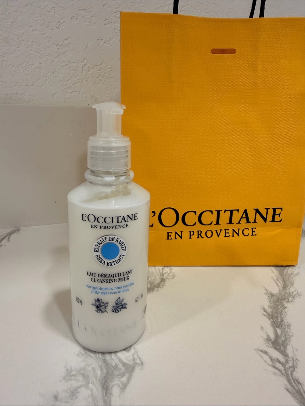L'OCCITANE Cleansing Milk face wash & makeup remover